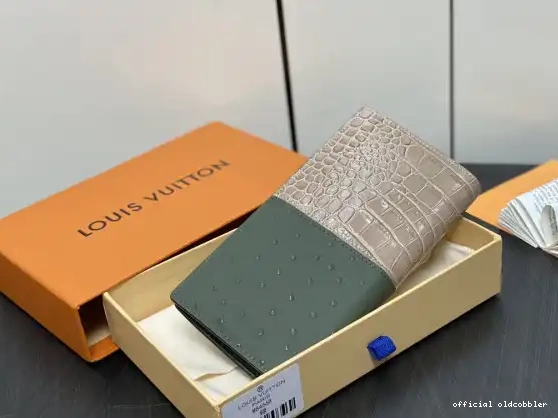 Official oldcobbler WALLET-10*19*2cm BRAZZA LOUIS VUITTON 0707
